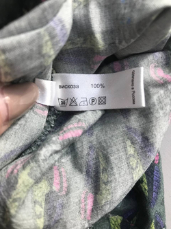 Блузка Sokolova Bogorodskaya с красивым принтом, маркировка S, визуально на 44 размер