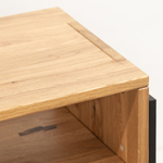 Тумба под телевизор 120 напольная из дикого дуба