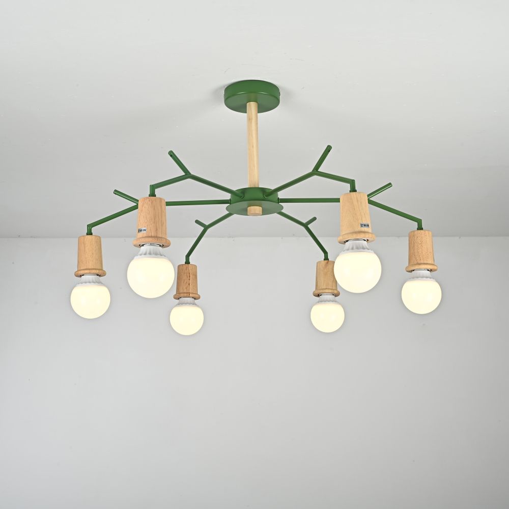 Потолочная Люстра Les Color D80 Green By Imperiumloft