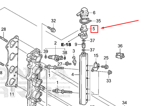 16740-ZY6-003 REGULATOR ASSY, PRESSURE
