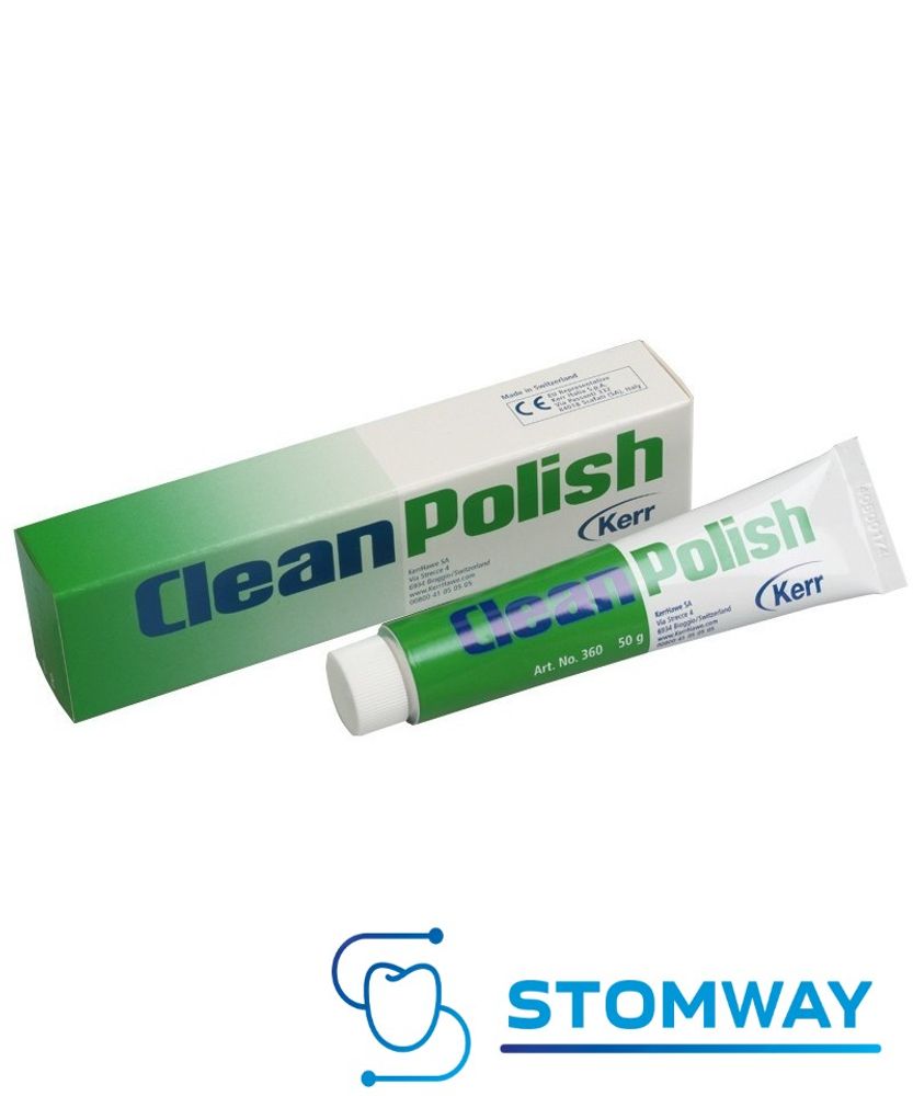 Clean Polish (50гр.) Клин Полиш, паста полировочная, абразивная 1-ый этап