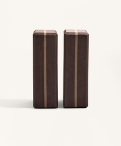 OYSHO Набор блоков для йоги, коричневый