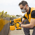 Краскопульт аккумуляторный INGCO CSGLI2003 20 В 120DIN