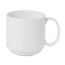 Кружка 300 мл белая d 8,3 см h8,5 см Simply Fine Plus Stackable Noble [6]