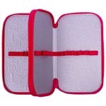 Пенал ПИФАГОР, 2 отделения, ламинированный картон, блестки, 19х11 см, "UNICORN", 229155