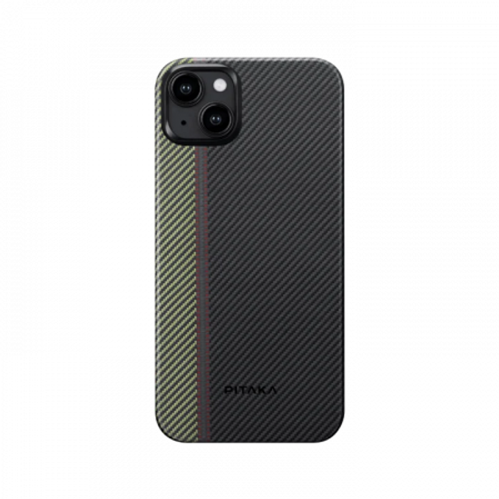 Чехол Pitaka Fusion Weaving MagEZ Case 4 для iPhone 15 Plus (6.7"), Overture, кевлар (арамид)