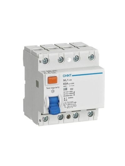 Выключатель дифференциального тока (УЗО) 4п 40А 300мА тип AC 6кА NL1-63 (R) CHINT 200230
