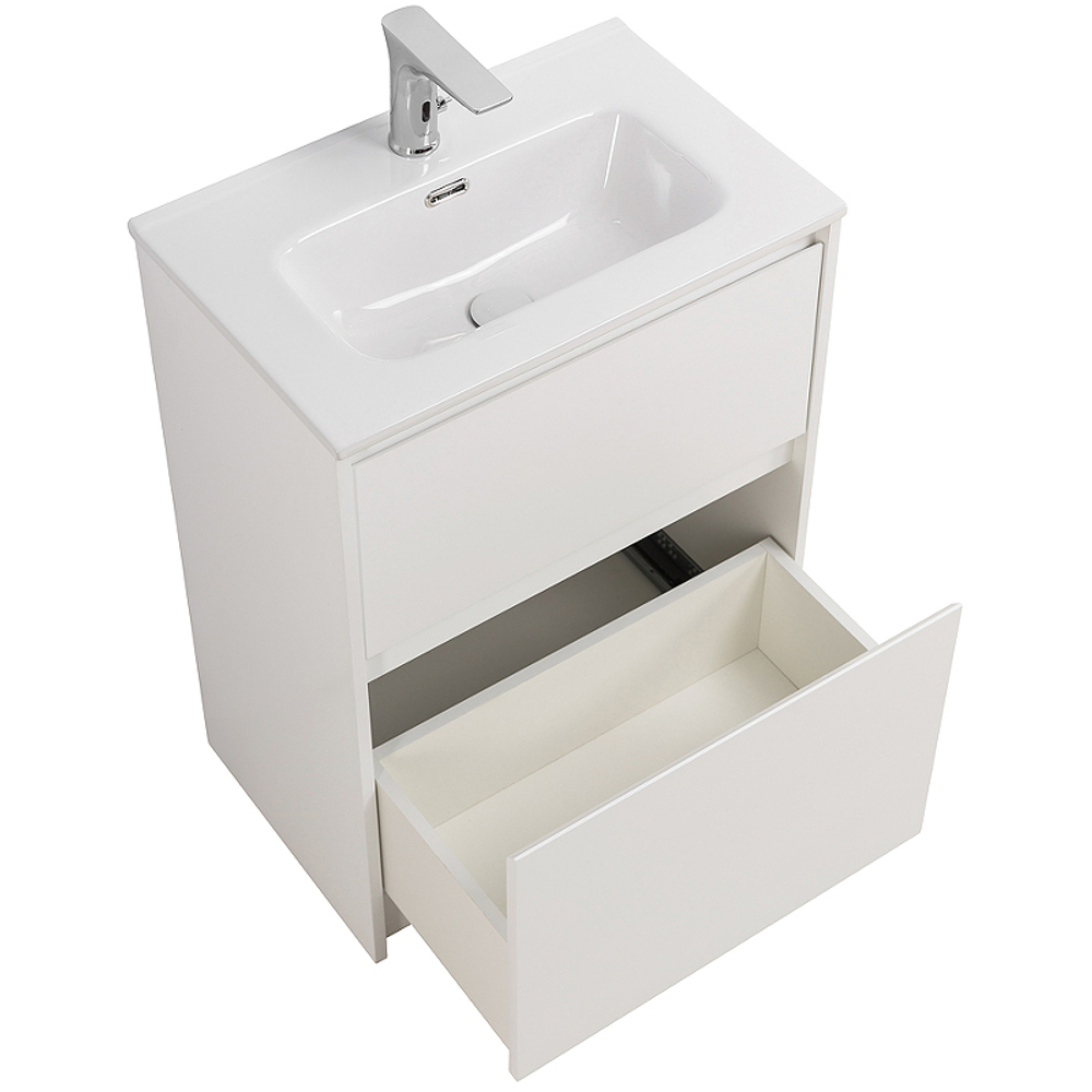 Тумба под раковину BelBagno Kraft 39 50 KRAFT39-500/390-2C-PIA-BO Bianco Opaco