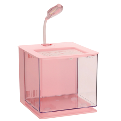 Аквариум kids' fun daisy, 4,5л, розовый, 185*170*160мм, laguna