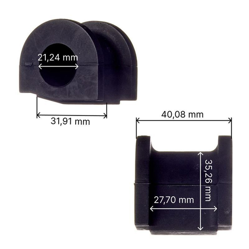 Втулка стабилизатора переднего Avantech ABH0322