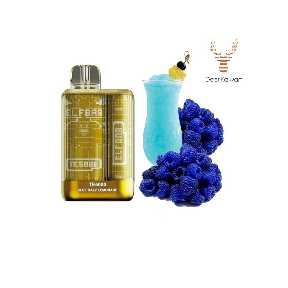 [М] Elf Bar CR5000 ULTRA &quot;Blue Razz Lemonade&quot; (Лимонад Голубика Малина) (5000 затяжек)