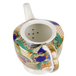 Чайник "Saphir" v=600мл (фарфор) (подарочная упаковка)