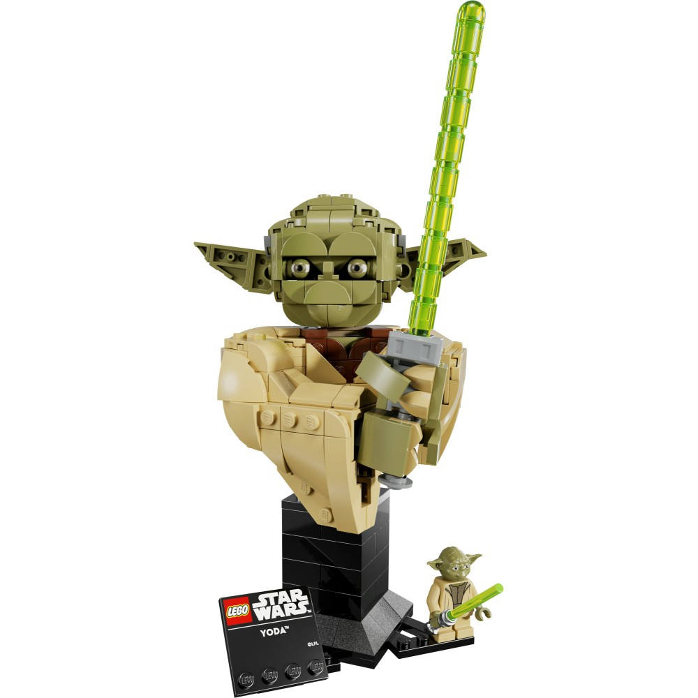 Конструктор LEGO Star Wars 75438 Бюст Йоды — фото 3