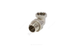 Соединитель латунь никель американка Ду 20 (3/4") угловой ВР/НР VALFEX VF.098.N.034
