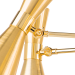 816081 Люстра DUMO 8х40W E14 ЛАТУНЬ/ЗОЛОТО