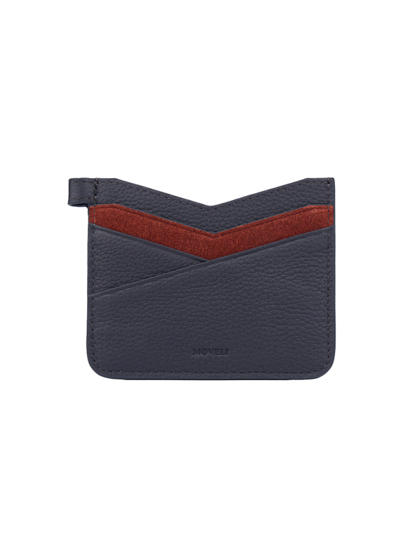 Cardholder BERN dark blue color