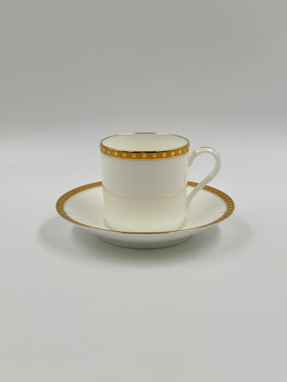 Кофейная пара Tiffany & Co, Gold Band