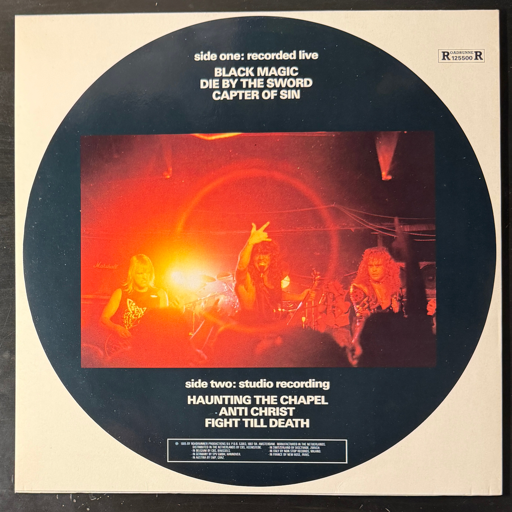 Slayer ‎– Live Undead (Голландия 1985г.) 12", 45 RPM, EP Т