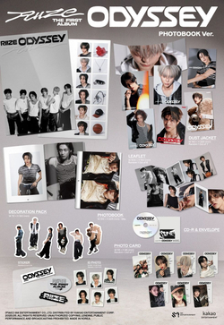 Альбом RIIZE - ODYSSEY 1st Album PHOTOBOOK 7 Version SET