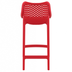 Стул пластиковый полубарный Siesta Contract Air Bar 65, красный