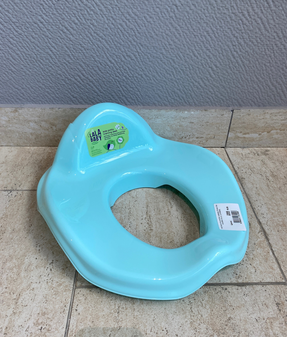 Накладка на унитаз Lalababy Protect Me голубой (6 шт) LA1690BL