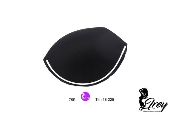 Чашки спейсер балконет СМ-24, 75В-80А-70С-65D, черный