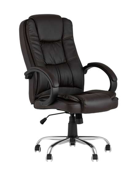 Кресло руководителя TopChairs Atlant коричневое