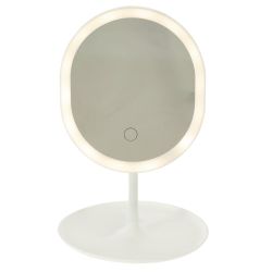 GAEM Зеркало настольное (подсветка USB 0,25м) , L18 W18 H28 см