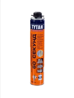 Tytan 60 секунд , Клей-пена профессиональная Tytan Professional 60 Секунд 750 мл.,1шт