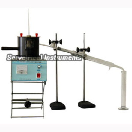 Liquid petroleum asphalt distillation range tester