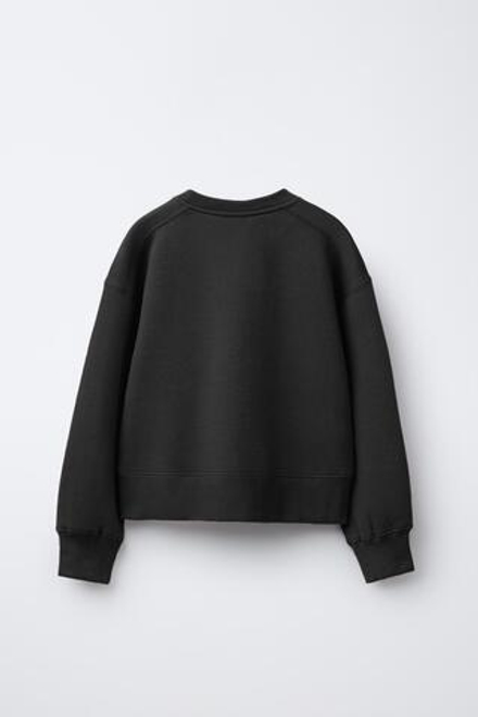 ZARA БАЗОВАЯ ТОЛСТОВКА, ЧЕРНЫЙ