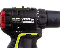 Дрель-шуруповерт, 20 мм, 12 В, 1800 об/мин, патрон - быстрозажимной, разноцветный, надежный