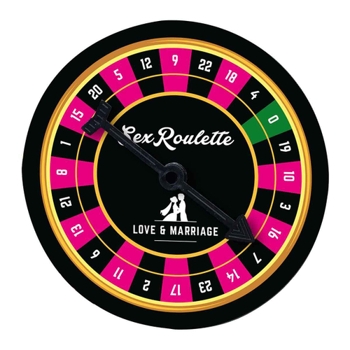 Настольная игра-рулетка Tease&Please Sex Roulette Love & Marriage, 24 задания