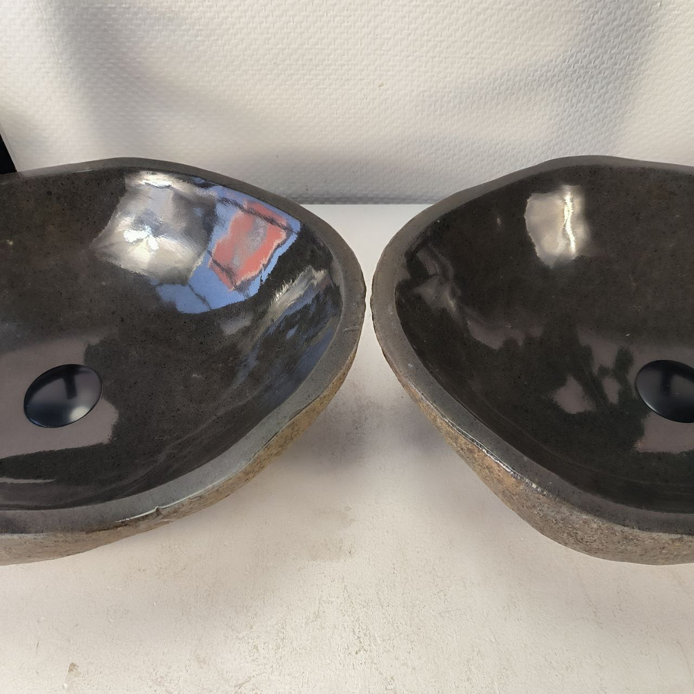 Раковина из речного камня ПАРА! RS-65350 53*37*15 0866