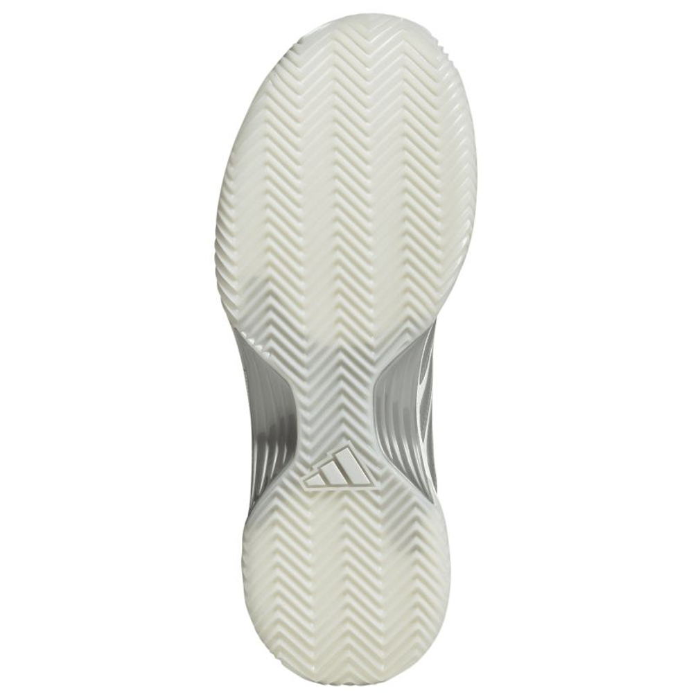 Женские Кроссовки теннисные Adidas Avacourt 3 Clay - cloud white/silver metallic/dash grey
