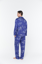 Пижамный костюм из вискозы мужской