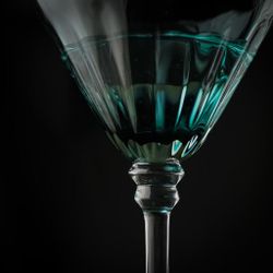 Рюмка коктейльная 350 мл Мартини голубая " " d 12,5 см h19,5 см P.L. - BarWare [4]