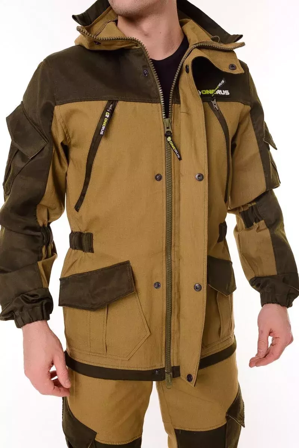 Летний мужской костюм Onerus Горный на молнии (Палатка) Хаки