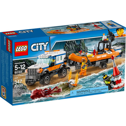 LEGO City: Внедорожник 4х4 команды быстрого реагирования 60165