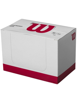 Теннисные намотки Wilson Pro Overgrip Box 60P - white