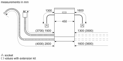 Встраиваемая посудомоечная машина Siemens SN615X03EE