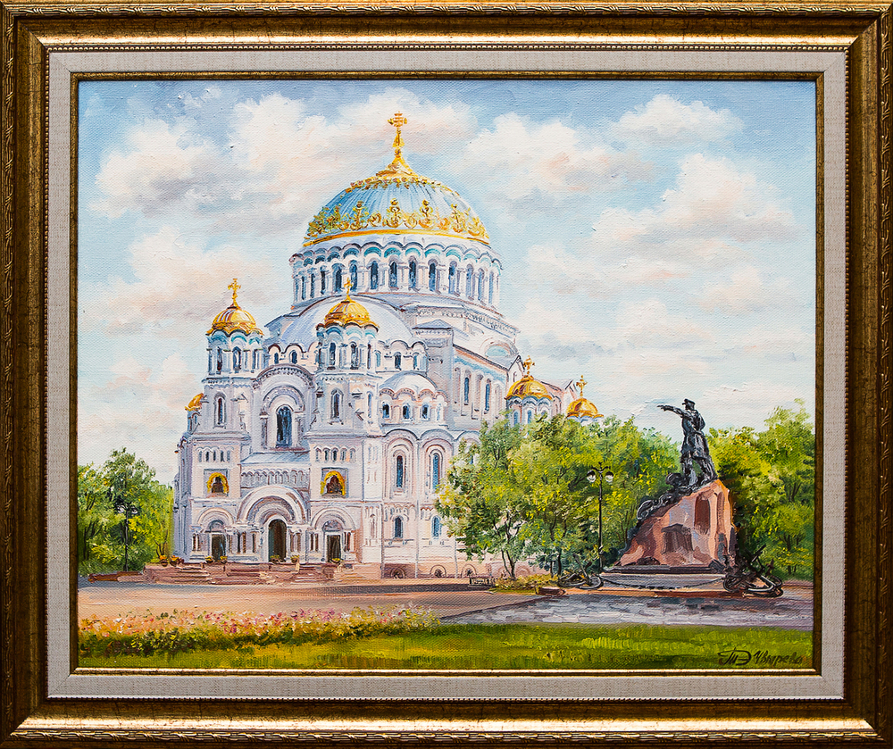 Картина маслом "Морской собор" Чвырева