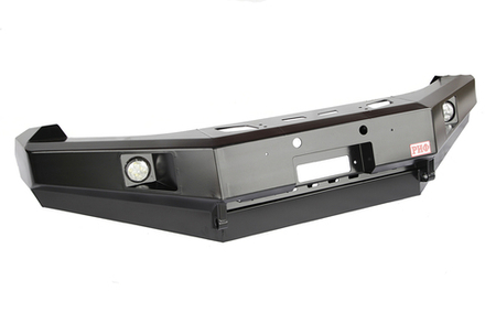 Бампер силовой передний VW Amarok с доп. фарами без защитной дуги РИФ