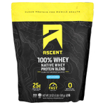 Ascent, Native Whey Protein Blend, Unflavored, 2 lb (907 g)
