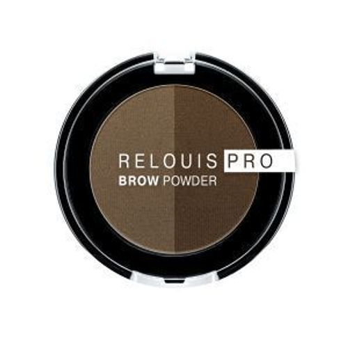 Тени для бровей Relouis PRO Brow Powder ТОН 02 TAUPE