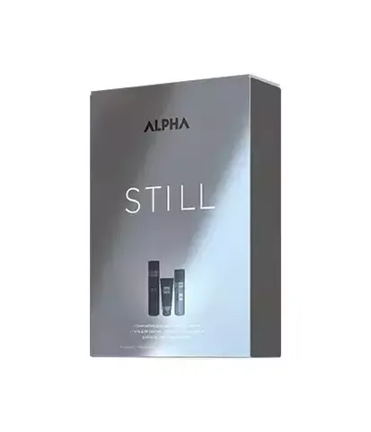 Набор ALPHA STILL (шамп+гель д/б+лосьон п/б) чувст.кожа