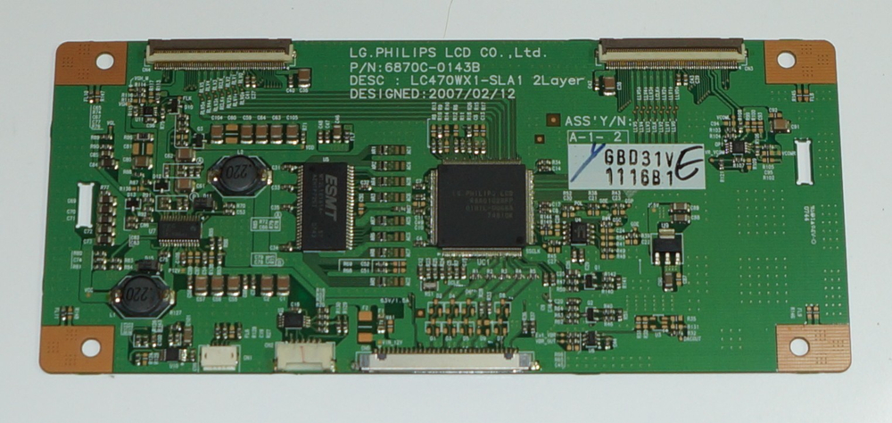 LC470WX1-SLA1 6870C-0143B t-con телевизора Philips