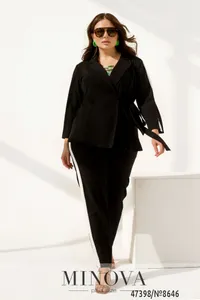 Костюм 8646-чёрный Minova