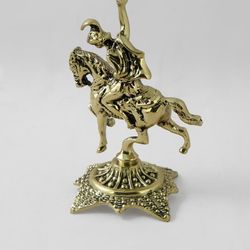 Bello De Bronze Канделябр Кавалло 3-х рожковый, золото