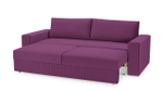 Диван Тусон Лайт Vivaldi 19 232*105*90 см, Фиолетовый  Еврокнижка Фиеста